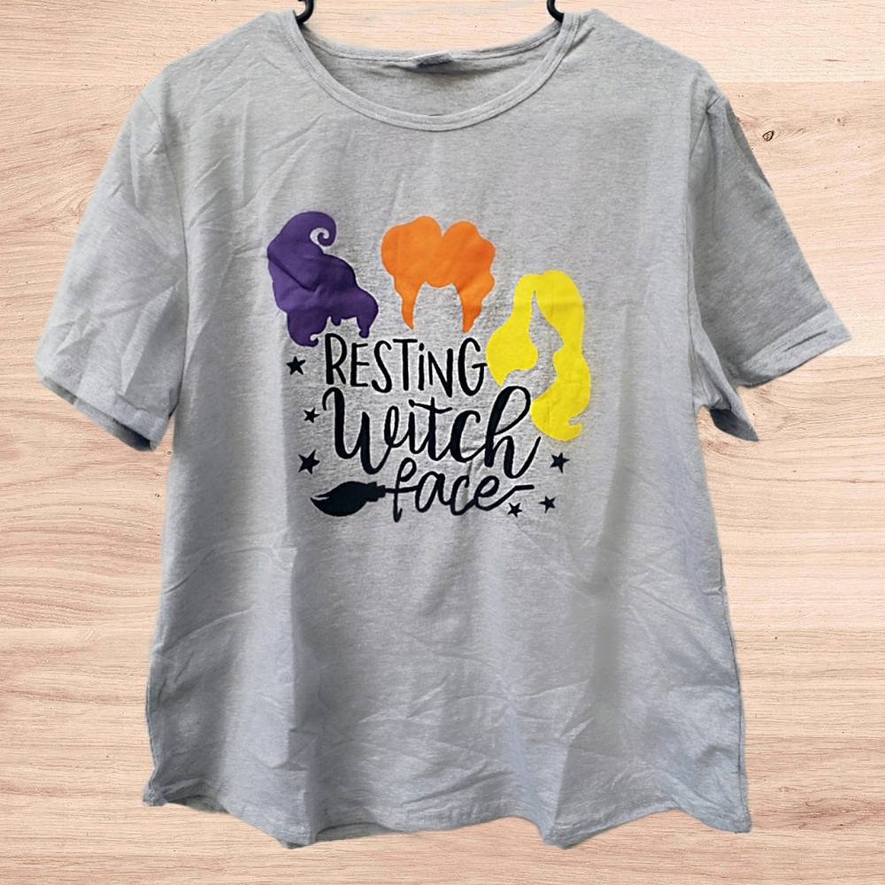 Hocus Pocus "Resting Witch Face" Top